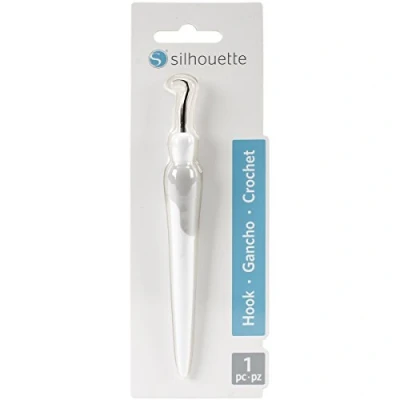 Afbeelding van Silhouet haken, wit