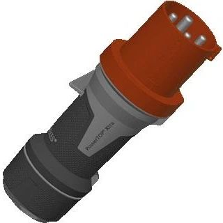 Afbeelding van Mennekes contactstop 63a 4p 6h 400v ip44 powertop xtra 13106