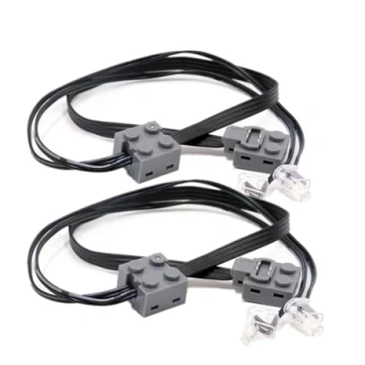 Afbeelding van Technik Power Functions Set, 2 stuks technologie LED licht kabel reserveonderdelen bouwpakket Technical