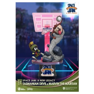 Afbeelding van Beast Kingdom Space Jam New Legacy DS 070 Taz &amp; Marvin D Stage 6 Statue