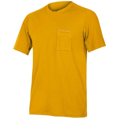 Afbeelding van Endura Gv500 Foyle T Graveljersey Met Korte Mouwen Geel XL Man