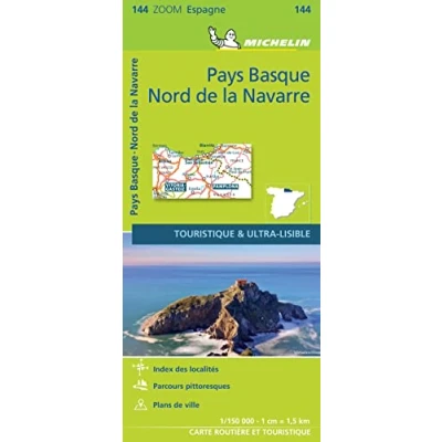Afbeelding van Carte zoom 11144 Pays Basque Nord de la Navarre