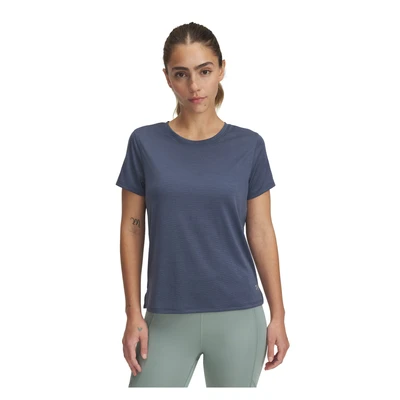 Afbeelding van Under Armour UA Launch Shortsleeve Downpour Grey / Reflecterend LG