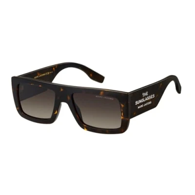 Afbeelding van MARC Jacobs Unisex Zonnebril, Maat: 53, Havana