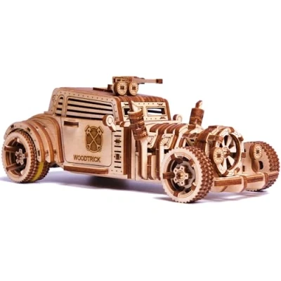 Afbeelding van Wood Trick Apocalyptic Car 3D Wooden Puzzles for Adults and Kids to Build Rides up 26 feet Model Kits