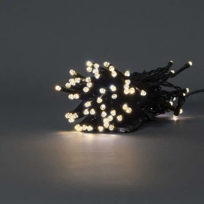 Afbeelding van Nedis SmartLife LED kerstverlichting warm wit 5m met 50 lampjes WIFILX01W50