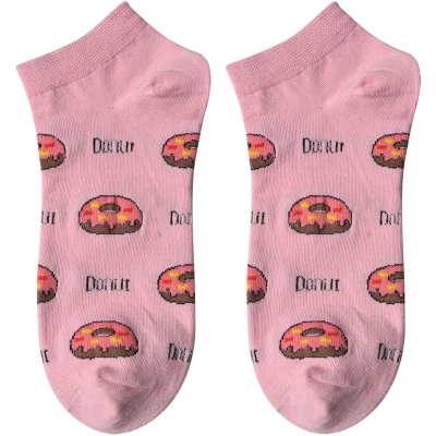 Afbeelding van Clayre &amp; Eef Grappige Sokken one size Roze Polyester