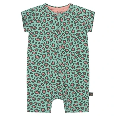 Afbeelding van Charlie Choe Pyjama Groen Panter Maat 80