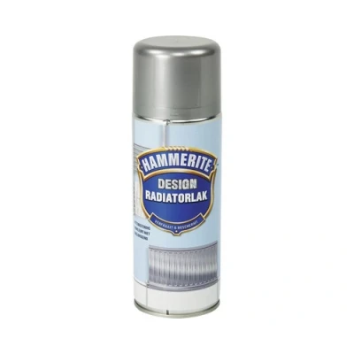 Afbeelding van Hammerite Radiatorlak Spuitbus Silver Metallic