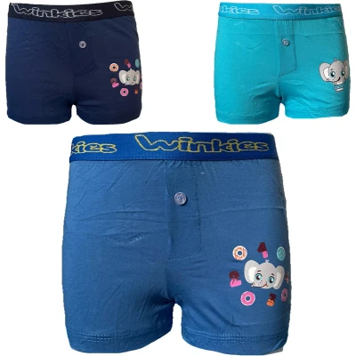 Afbeelding van Embrator jongens Boxershorts Loose Fit 3 stuks mix maat 104/110