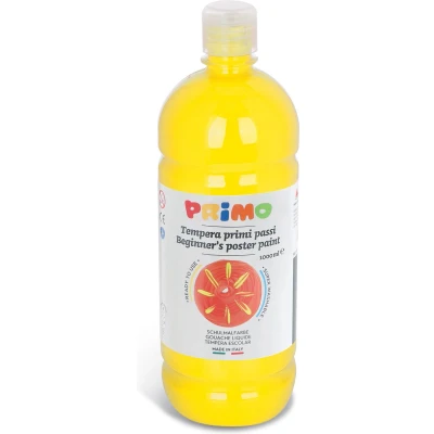 Afbeelding van Primo plakkaatverf 1000 ml geel
