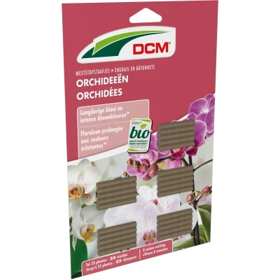 Afbeelding van Orchideeën mest DCM 25 stuks (Staafjes, Biologisch)