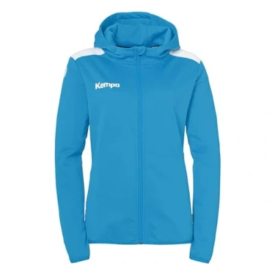 Afbeelding van Kempa Emotion Fleecejas, Dames, Maat: Large, Kempablau weiß