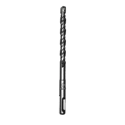 Afbeelding van Starrett SDS Plus. Boortje 10X160 MM KBPS10B 2 punts hardmetalen tip hamerboor met dwarsfluit voor betonmetselwerk en stenen