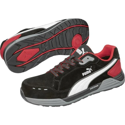 Afbeelding van Puma 644630 Airtwist Black Red Low S3 maat 44