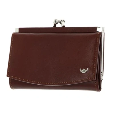 Afbeelding van Golden Head Portemonnee Colorado Classic French Coin Purse Wallet Tabacco Bruine