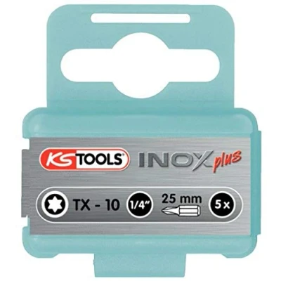 Afbeelding van KS Tools, Bits, 1/4&quot; roestvrij stalen bit (T10)