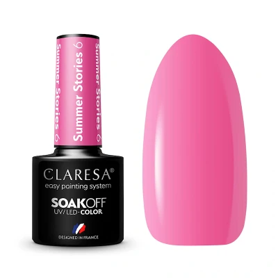 Afbeelding van CLARESA Hybride Vernis ZOMERVERHALEN 6 5g