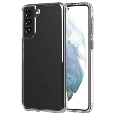 Afbeelding van tech21 EvoClear voor Samsung S21 + (Plus) 5G Germ Fighting telefoonhoesje met 3,7 m valbescherming