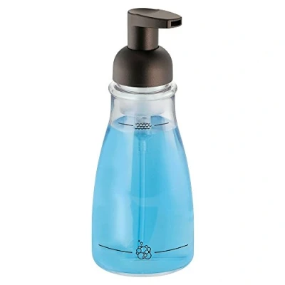 Afbeelding van iDesign 50104EU schuimzeepdispenser, transparant/brons