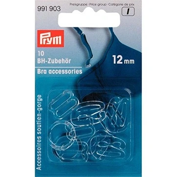 Afbeelding van BH Accessoires Assorti Transparant 10 Stuks 12mm