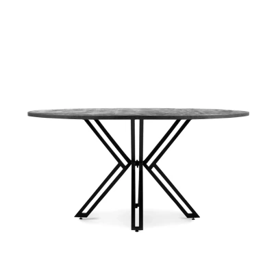 Afbeelding van Yana Ronde Eettafel Zwart 120
