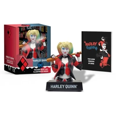 Afbeelding van HARLEY QUINN Talking Figure &amp; ILLUS Book KIT: and Illustrated