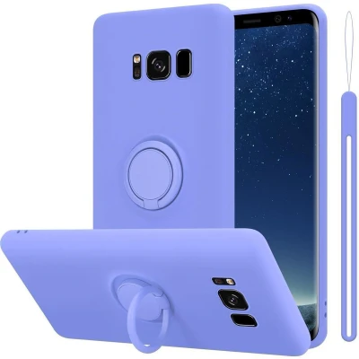Afbeelding van Cadorabo Hoesje geschikt voor Samsung Galaxy S8 PLUS in LIQUID LICHT PAARS Beschermhoes van TPU silicone Case Cover