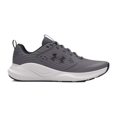 Afbeelding van Under Armour Charged Commit TR 4 Trainingsschoen, Heren, Maat: 44.5, Titan gray/distant gray/black Leer/ synthetisch