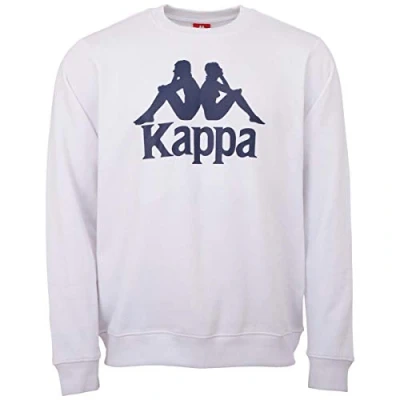 Afbeelding van Kappa Sweater, Heren, Maat: Small, White