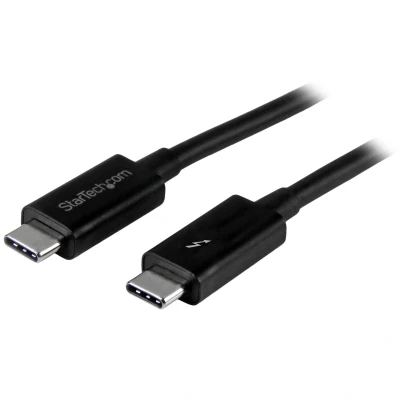 Afbeelding van StarTech.com 1m Thunderbolt 3 (20Gbps) USB C kabel Thunderbolt/USB/DisplayPort compatibel