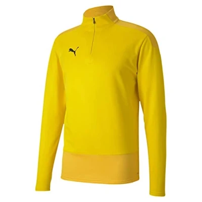 Afbeelding van PUMA Herren, teamGOAL 23 Training 1/4 Zip Top Trainingsoberteil, Cyber Yellow Spectra Yellow, M