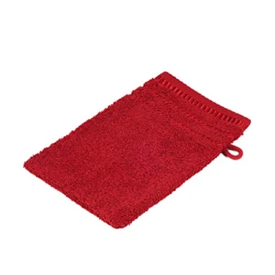 Afbeelding van Gözze Washandje set van 4, 100% katoen, 17 x 24 cm, Berlijn, Bordeaux, 101 4086 A1