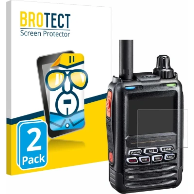 Afbeelding van BROTECT Screenprotector voor Yaesu FT 5DE/DR Folie Beschermfolie transparant (2 Stuks)