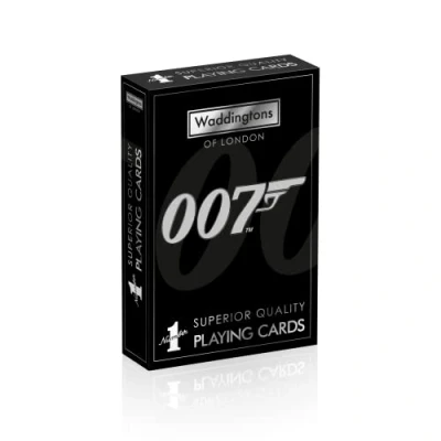 Afbeelding van Winning Moves James Bond 007 Waddingtons Number Playing Cards speelkaarten