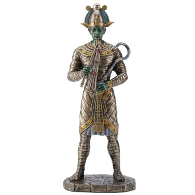 Afbeelding van Veronese Osiris Oude Egypte God van de Dode Brons Afgewerkt standbeeld