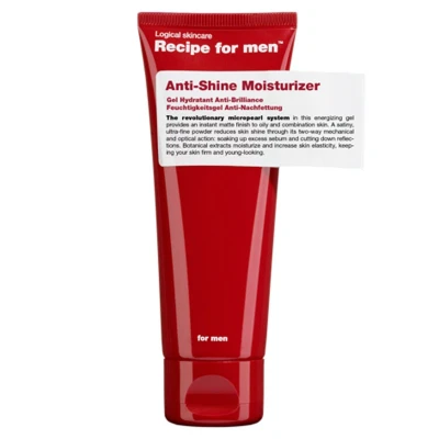 Afbeelding van Recipe for Men anti shine moisturizer 75ml