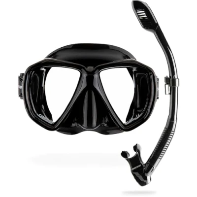 Afbeelding van Cressi Set Ranger &amp; Dry,eén maat,Zwart/Zwart