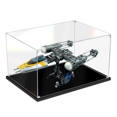 Afbeelding van Vitrine van acryl voor Lego 21323 piano, stofdicht, transparant, vleugelpiano, model niet inbegrepen(2mm)