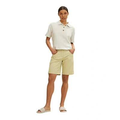 Afbeelding van TOM TAILOR Dames Chino bermuda shorts 1031730, 28725 Light Moderate Olive, 32