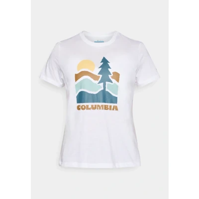Afbeelding van Columbia Dames Ruby Springs Graphic Fitted T shirt met korte mouwen en (Pack van 1)