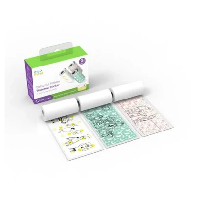 Afbeelding van MyFirst Camera Insta Thermal Sticker Kleur Patroon