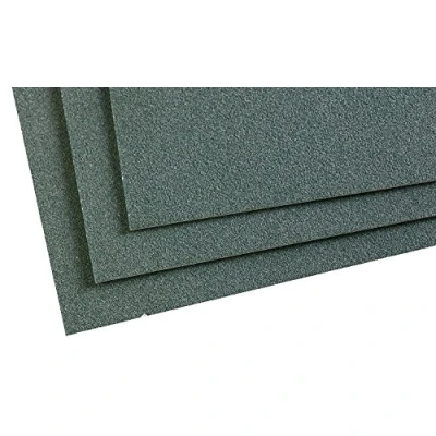 Afbeelding van Clairefontaine Ref 197022C Pastelmat Kaartvellen (Pack van 5 vellen) 360gsm kaart 24 x 32cm Donkergroene kleur Speciaal samengesteld voor gebruik met Pastels