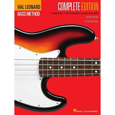 Afbeelding van Hal leonard electric bass method complete ed. contains books 1,2, and 3