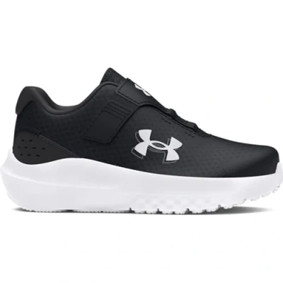 Afbeelding van Under Armour UA BINF Surge 4 AC, Sneakers jongens, Black/Anthracite/White, 22 EU
