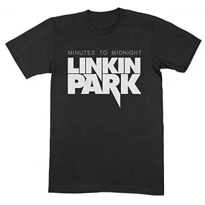 Afbeelding van Linkin Park Minutes To Midnight Heren T shirt M Zwart