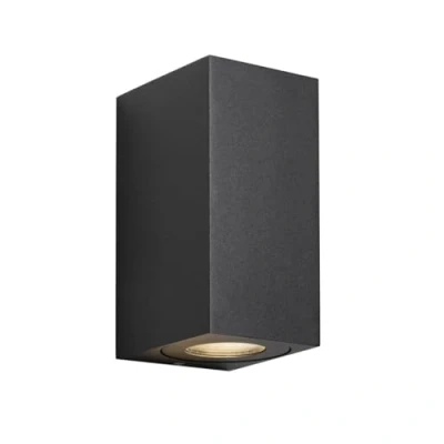 Afbeelding van Nordlux Canto Maxi Kubi 2 49731003 Buitenlamp (wand) GU10 56 W Zwart