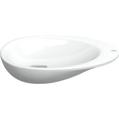 Afbeelding van Fonteinkom Clou First Zonder Kranenbank 36x22x9 cm Keramiek Wit
