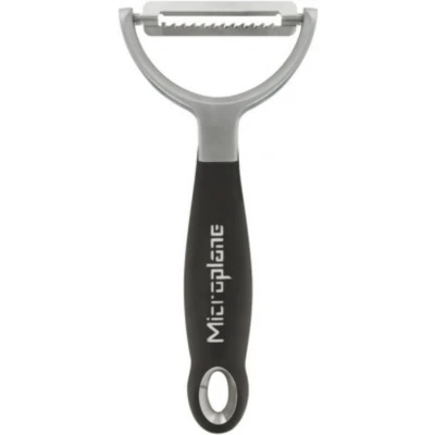 Afbeelding van Microplane Professional Dunschiller Y model Julienne Zwart