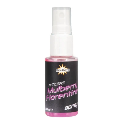 Afbeelding van Dynamite Baits N Ticers Mulberry Florentine Spray 30ml Boilie flavours